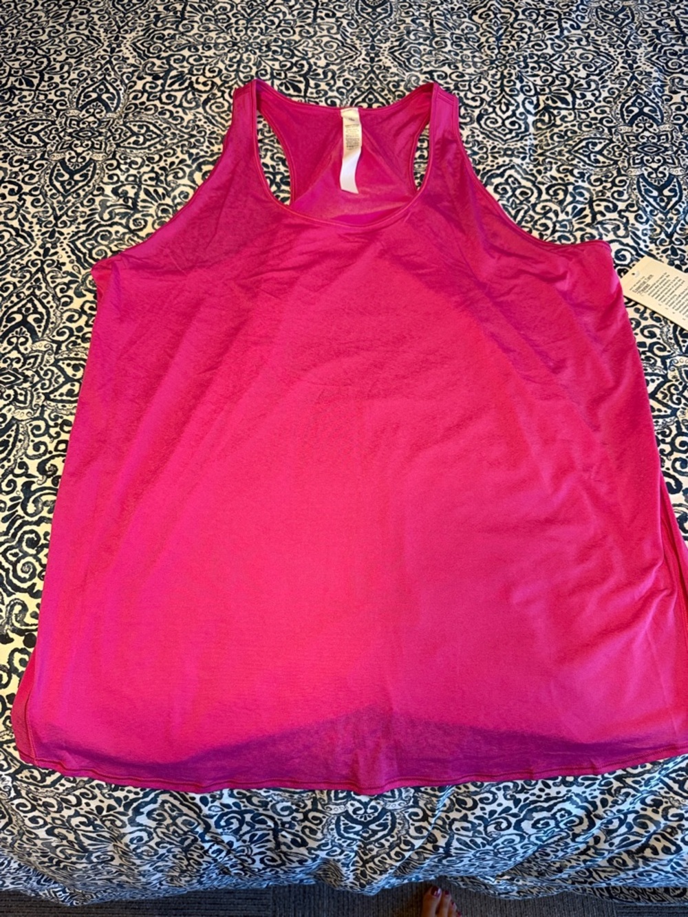 lululemon athletica Vibrant Pink Racerback Tank